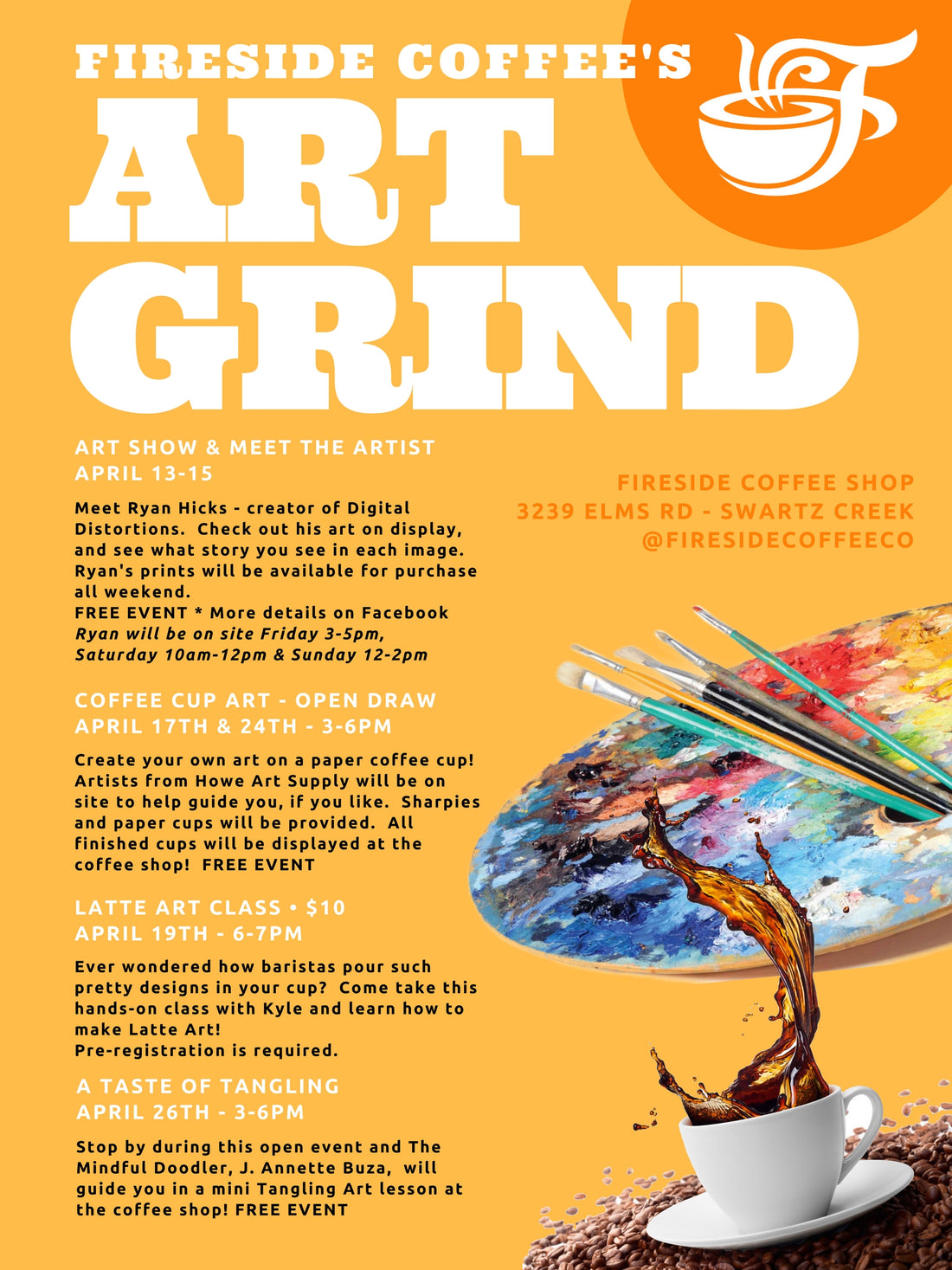 Art Grind @ Fireside Coffee