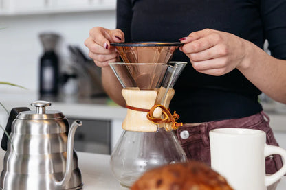 Reusable Pour Over Coffee Filter for Chemex and Hario V60