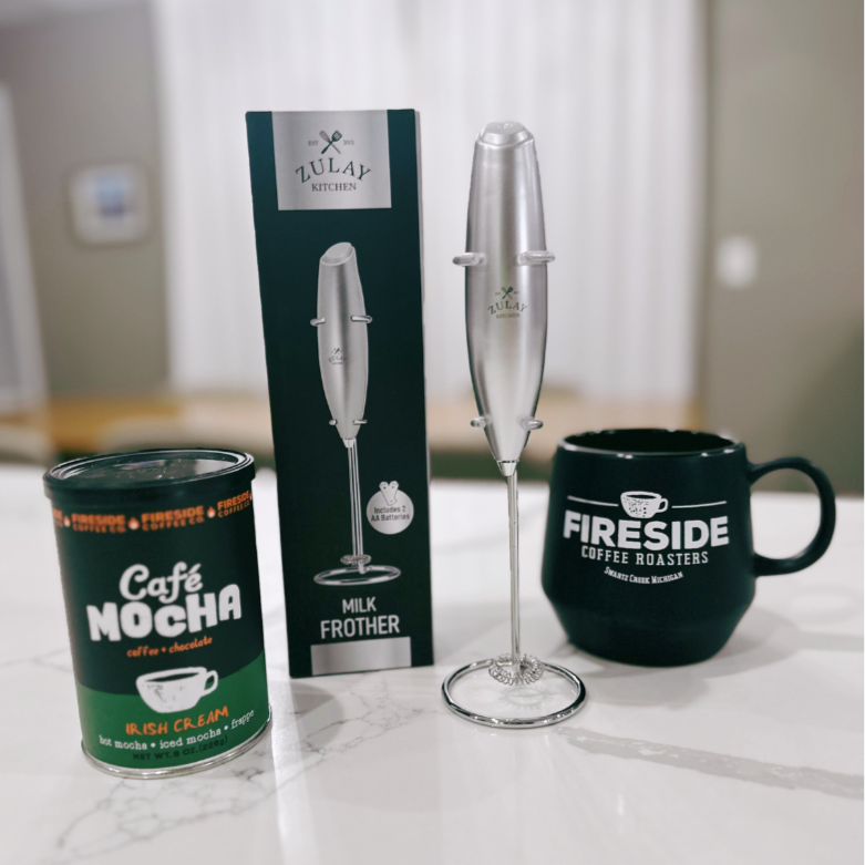 Zulay Milk Frother with Stand