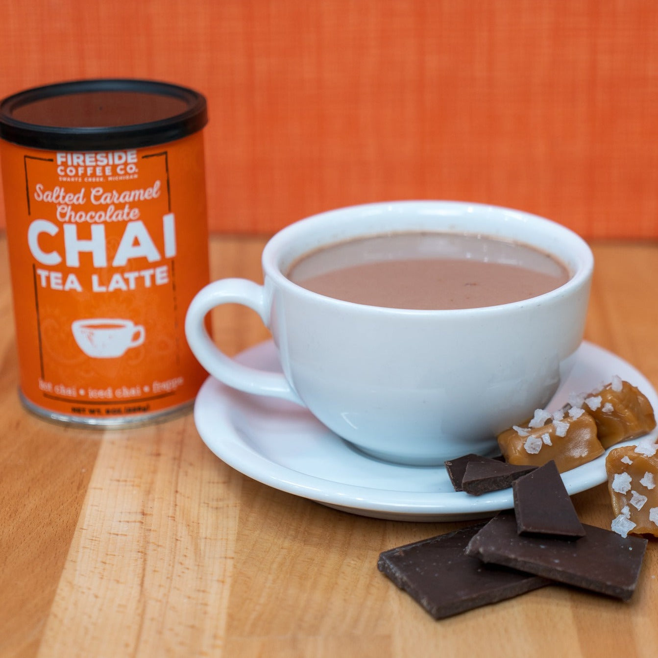 Salted Caramel Chocolate Chai Tea