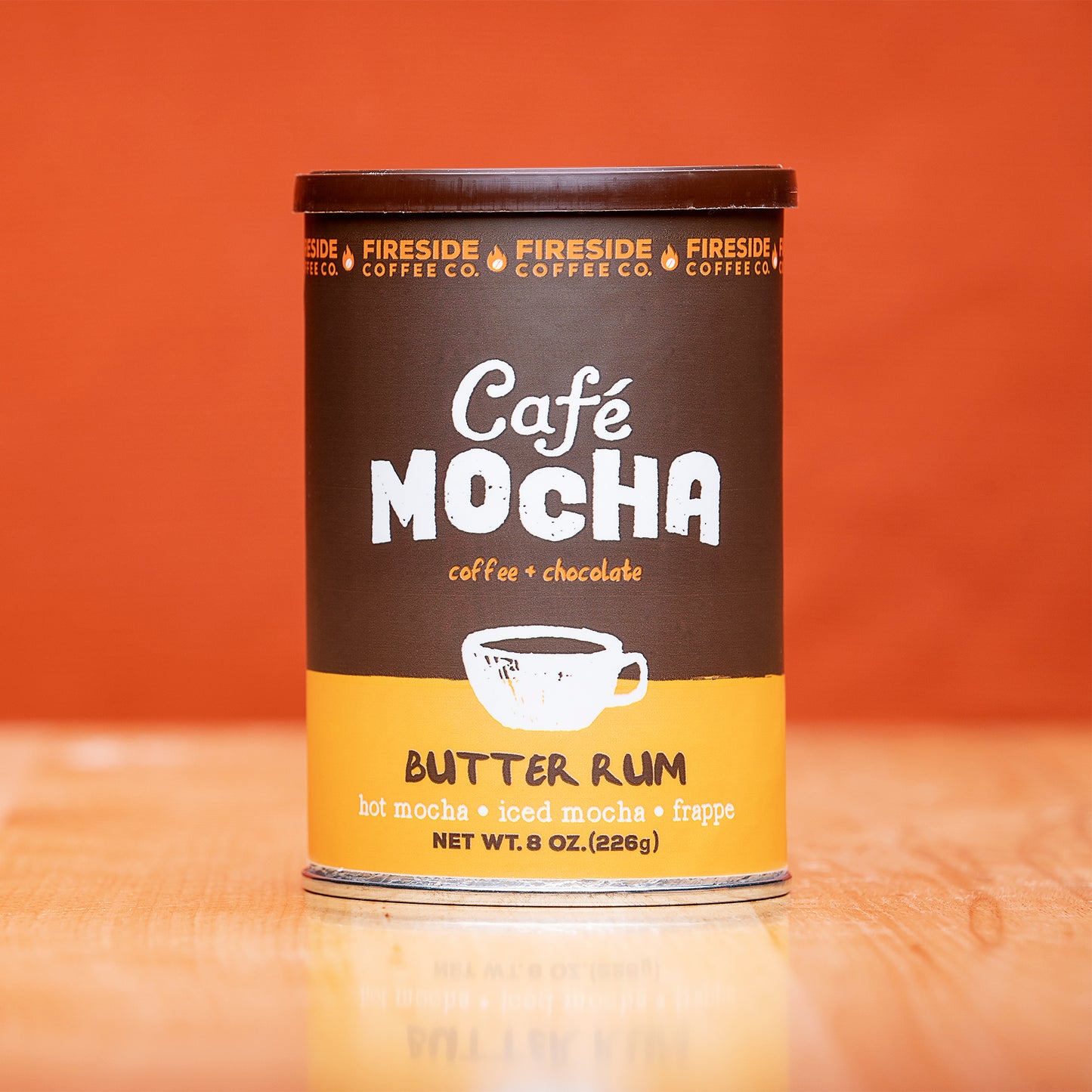 Fireside Coffee Butter Rum Cafe Mocha Instant Blend