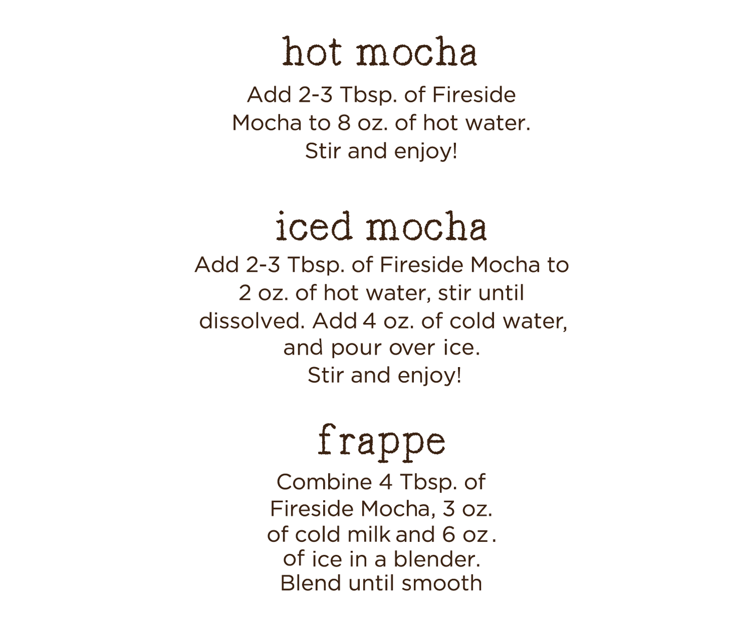 Toasted Coconut Cafe Mocha