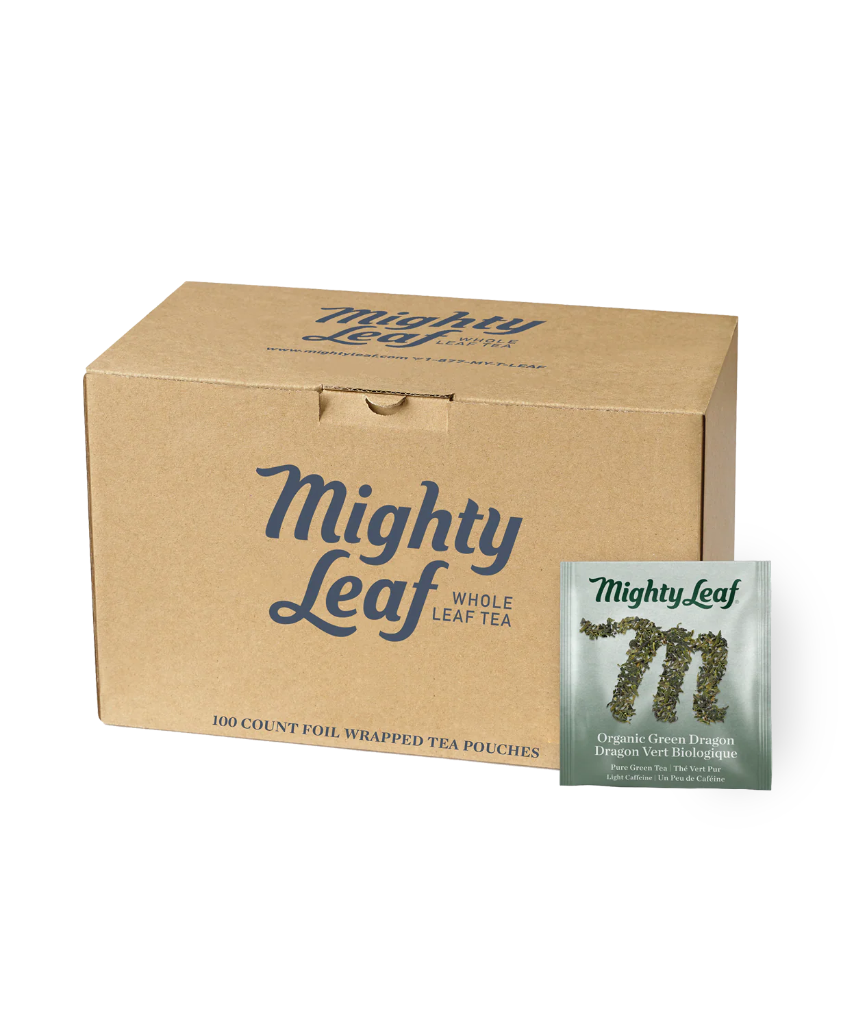 Mighty Leaf Organic Green Dragon Tropical - 100ct