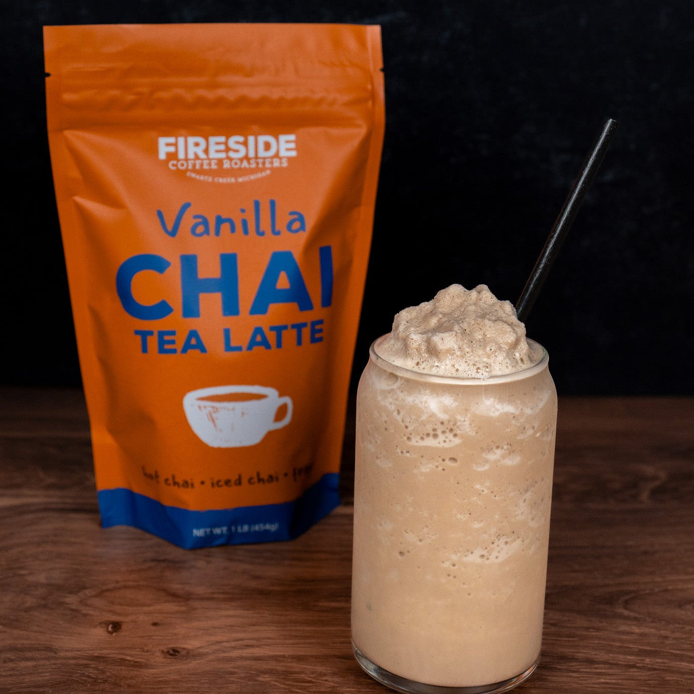 Instant Vanilla Chai Tea Latte Mix | 1lb Pouch – Fireside Coffee Co.