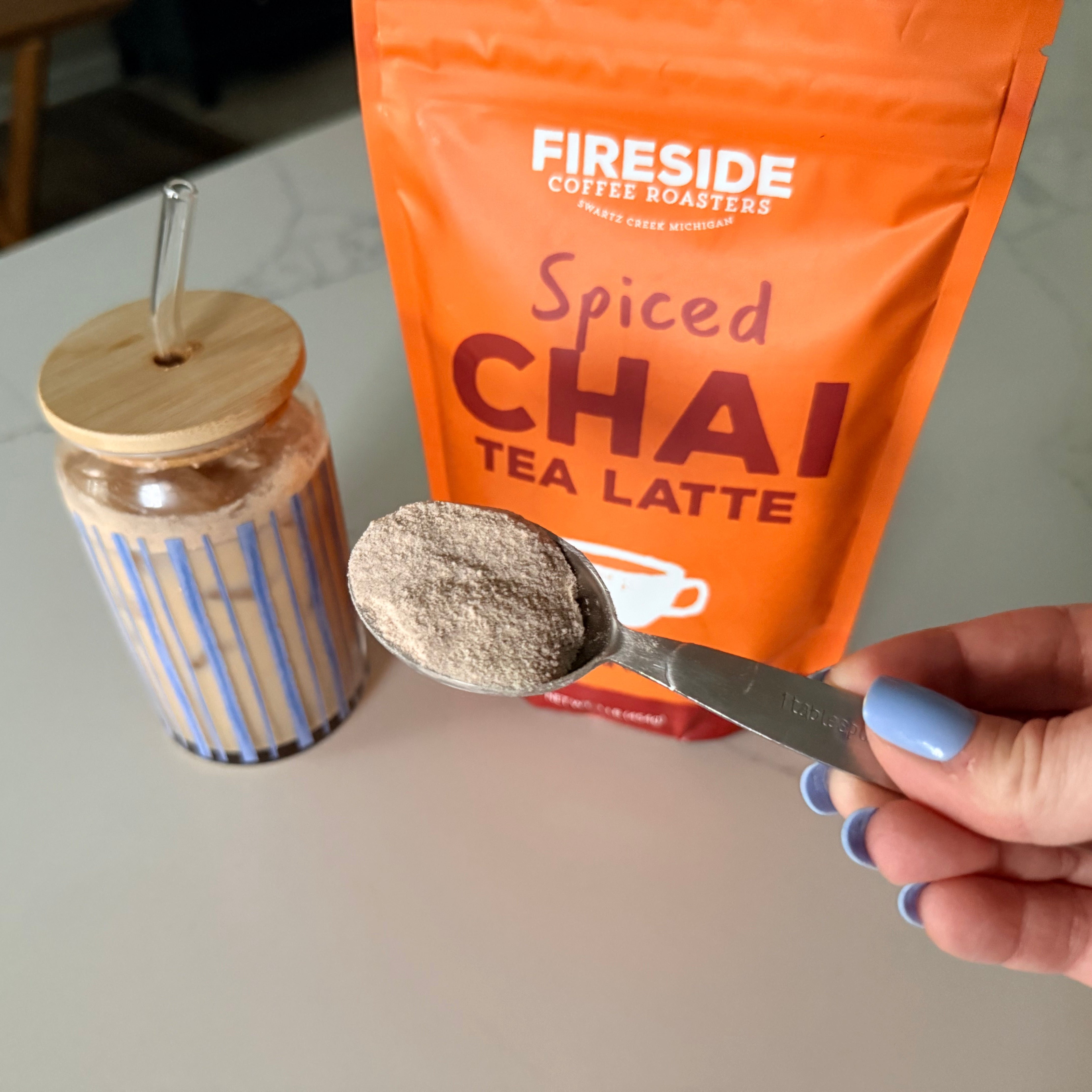 Instant Spiced Chai Tea Latte Mix | 1lb Pouch – Fireside Coffee Co.