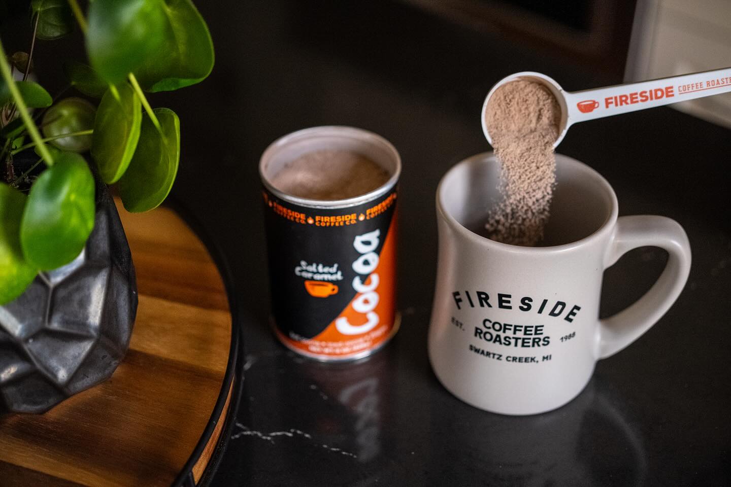 Salted Caramel Hot Cocoa Mix – Fireside Coffee Co.