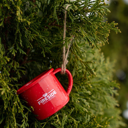 Red Mini Mug Ornament