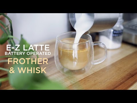 E-Z LATTE Turbo Milk Frother – Fireside Coffee Co.